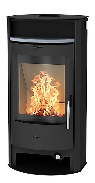 Fireplace Kaminofen Heathus Parma Stahl schwarz Exklusiv, 6,0 kW, Dauerbran günstig online kaufen
