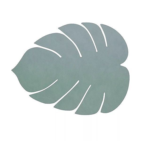 LIND DNA Tischsets NUPO Tischset Monstera Leaf S pastel green 26x22 (grün) günstig online kaufen