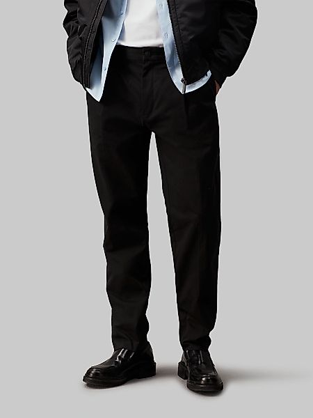 Calvin Klein Bügelfaltenhose MODERN TWILL TAPERED günstig online kaufen