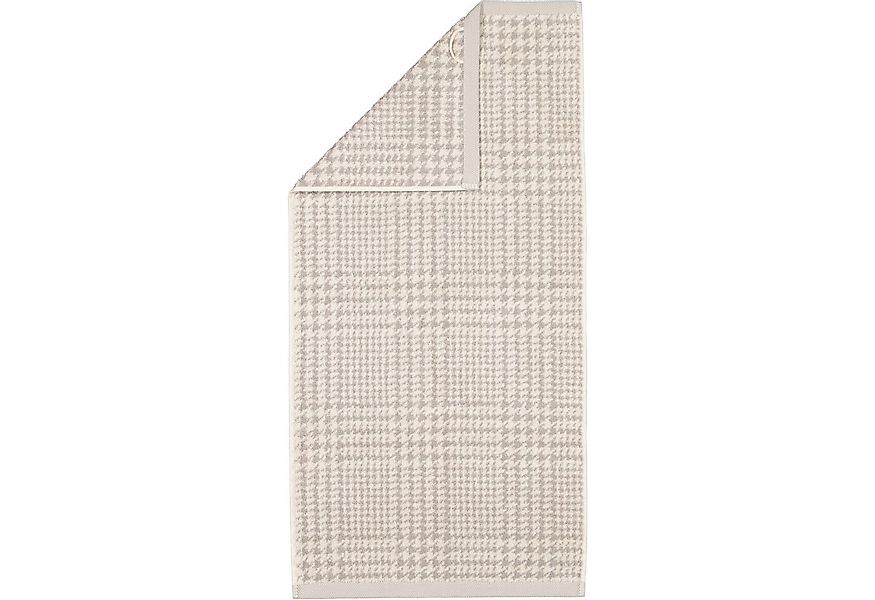 Möve Handtücher Brooklyn Glencheck, 85% Baumwolle, 10% Viskose, 5% Leinen ( günstig online kaufen