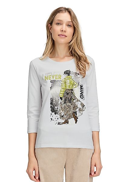 Betty Barclay 3/4-Arm-Shirt "Damen Basic Shirt mit Rundhalsausschnitt" 1 St günstig online kaufen