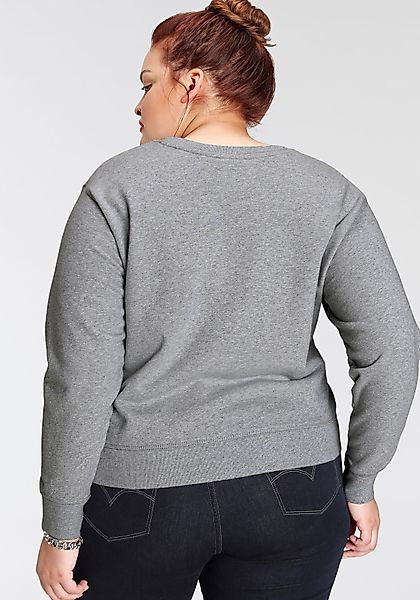 Levi's® Plus Sweatshirt Standard Crew mit kleiner Logostickerei günstig online kaufen