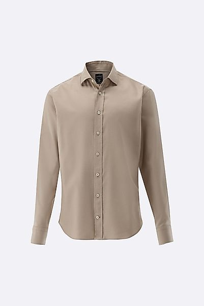 Flanellhemd mit Fischgräten-Muster Slim Fit günstig online kaufen