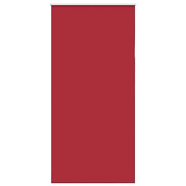 vidaXL Verdunkelungsrollo Rot 105x210cm Stoffbreite 100,7cm Polyester 40118 günstig online kaufen