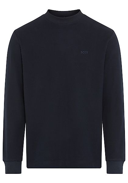 BOSS ORANGE Langarmshirt Te explorer Rundhalsausschnitt, günstig online kaufen