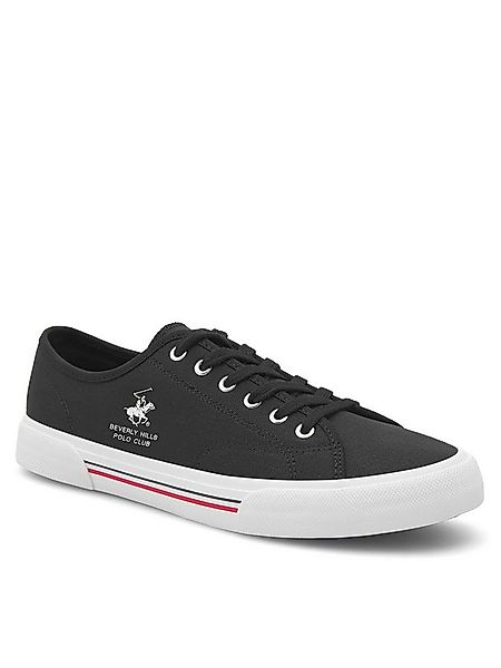 BEVERLY HILLS POLO CLUB Sneakers aus Stoff M-24MVS5012 Schwarz Sneaker günstig online kaufen