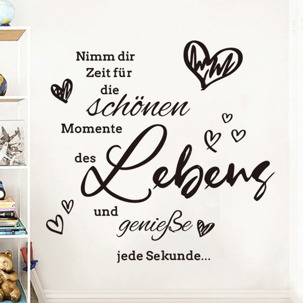 BlingBin Wandtattoo Wohnzimmer Wandaufkleber Schlafzimmer Wandsticker günstig online kaufen