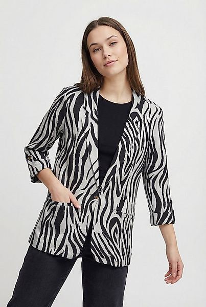 Vero Moda Kurzblazer VMJESMILO 3/4 LOOSE BLAZER WVN NOOS mit Leinen günstig online kaufen
