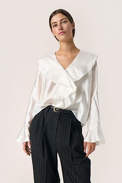 SOAKED IN LUXURY Langarmbluse Langarm-Bluse SLKarolina günstig online kaufen