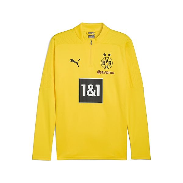 PUMA T-Shirt "Borussia Dortmund Trainingstop mit viertellangem Reißverschlu günstig online kaufen