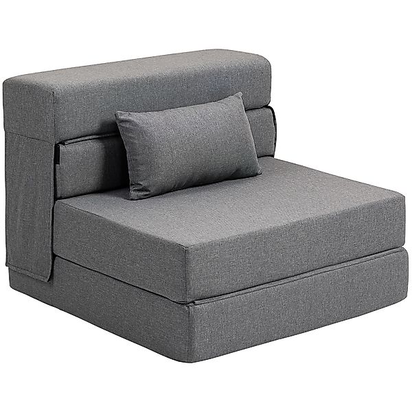 HOMCOM 3 in 1 Schlafsessel Klappbar Schlafsofa mit Bettfunktion Verstellbar günstig online kaufen