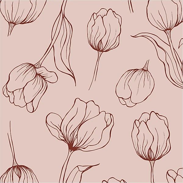Tulipa Servietten 16 x 16cm Blush günstig online kaufen