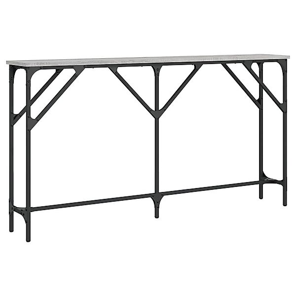 vidaXL Beistelltisch Konsolentisch Grau Sonoma 140x23x75 günstig online kaufen