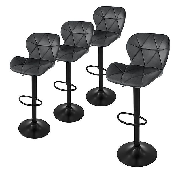 ML-DESIGN Barhocker Gepolsterter Barstuhl mit Rückenlehne und Fußstütze, 36 günstig online kaufen