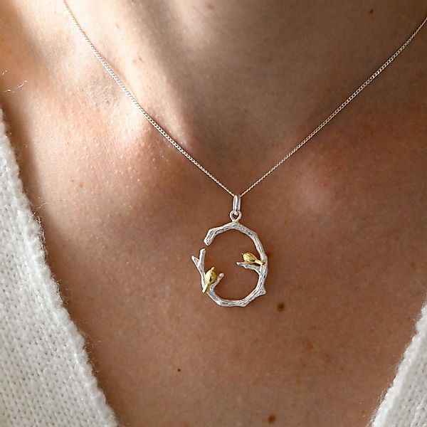 Runde Perlé Silberkette Kette mit Anhänger günstig online kaufen