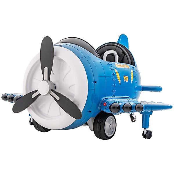 COSTWAY Elektro-Kinderauto Elektroflugzeug, mit Propeller, Flugzeugspielzeu günstig online kaufen