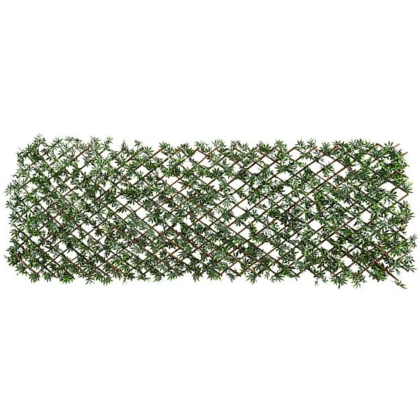 Garden Deluxe Dekozaun Efeu grün B/H/L: ca. 100x0,3x200 cm günstig online kaufen