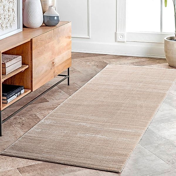 Sehrazat Teppich »Lima«, rechteckig, 10 mm Höhe, Kurzflorteppich mit dezent günstig online kaufen
