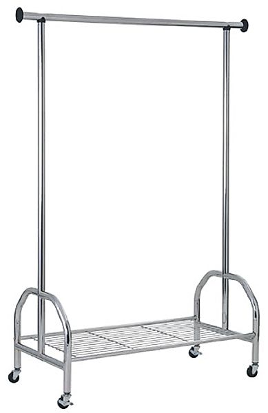 Rollgarderobe 43090 von HAKU Chrom günstig online kaufen