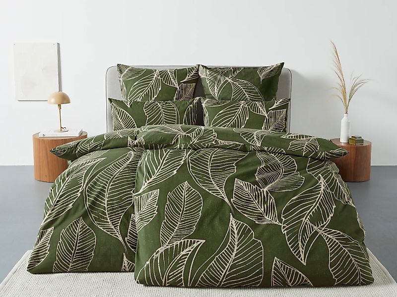 OTTO products Bettwäsche "Jonna in Gr. 135x200 oder 155x220 cm" 2 tlg. Bett günstig online kaufen