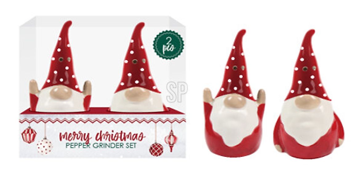 Salz und Pfefferstreuer Weihnachtsmann 1 Stück 2 Sorten unsortiert günstig online kaufen