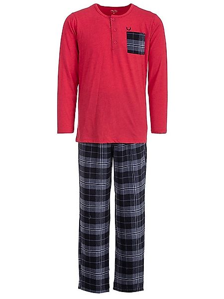 Henry Terre Schlafanzug Pyjama Set Langarm - Carlo Karo günstig online kaufen