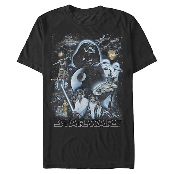 Star Wars - Gruppe Galaxy Of Stars - Männer T-Shirt günstig online kaufen