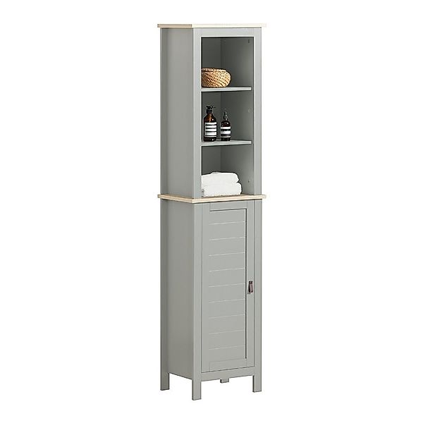 SoBuy Hochschrank BZR68, Badkommode Beistellschrank Badezimmermöbel, günstig online kaufen
