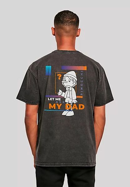 F4NT4STIC T-Shirt Heroes of Childhood Pinocchio Let Me Ask My Dad Retro, He günstig online kaufen