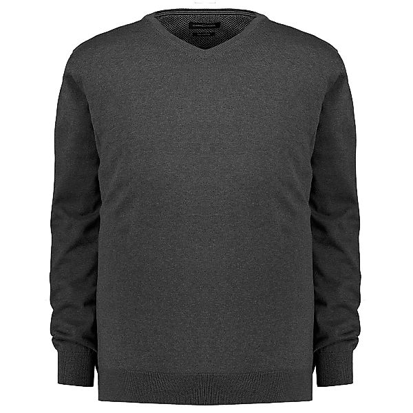 CASA MODA Feinstrickpullover aus Pima-Baumwolle Farbe anthrazit Größe: 3XL günstig online kaufen