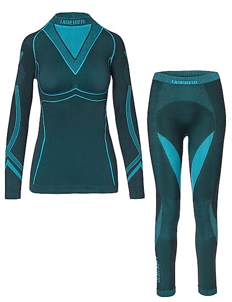 Ladeheid Funktionsunterhemd Damen Funktionsunterwäsche Set Shirt günstig online kaufen