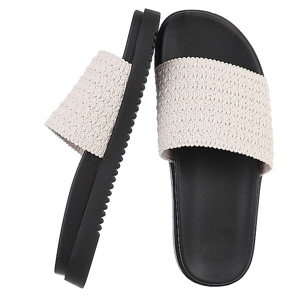 Ital-Design Moderne Damen Sandalen mit geflochtenem günstig online kaufen