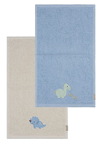 Sterntaler® Handtücher Kinderhandtuch 2er-Pack DINO Rexi, günstig online kaufen