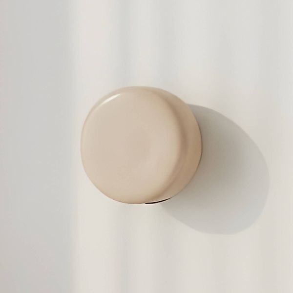 Wandleuchte BonBon, beige, Ø 16 cm, Glas günstig online kaufen