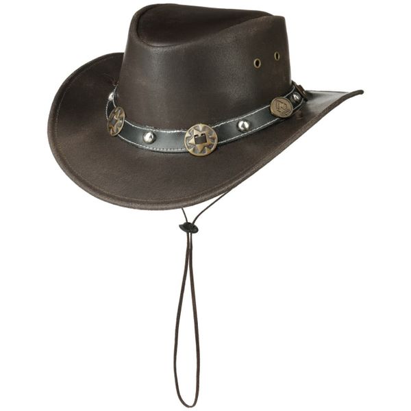 Scippis Cowboyhut (1-St) Echtleder mit Kinnband, günstig online kaufen