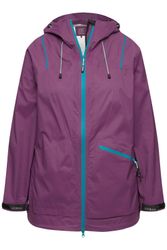 Ulla Popken Funktionsjacke Funktionsjacke wasserdicht 2-Wege-Zipper günstig online kaufen