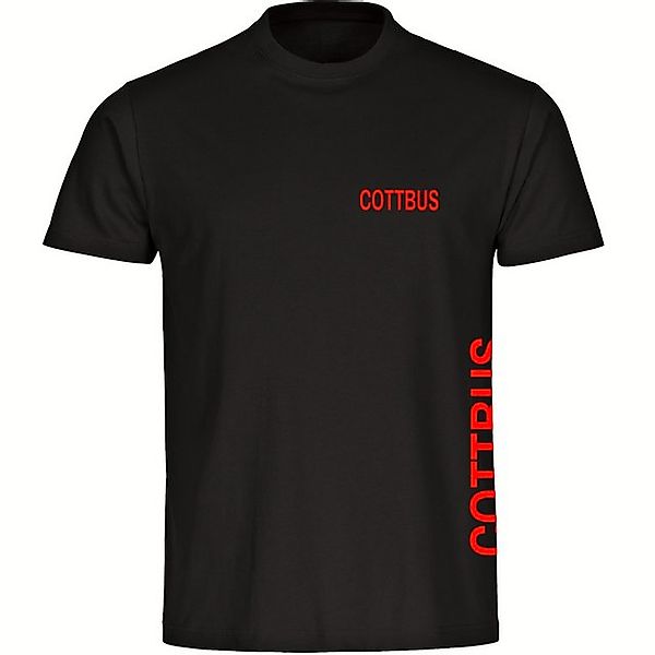 multifanshop T-Shirt Herren Cottbus - Brust günstig online kaufen
