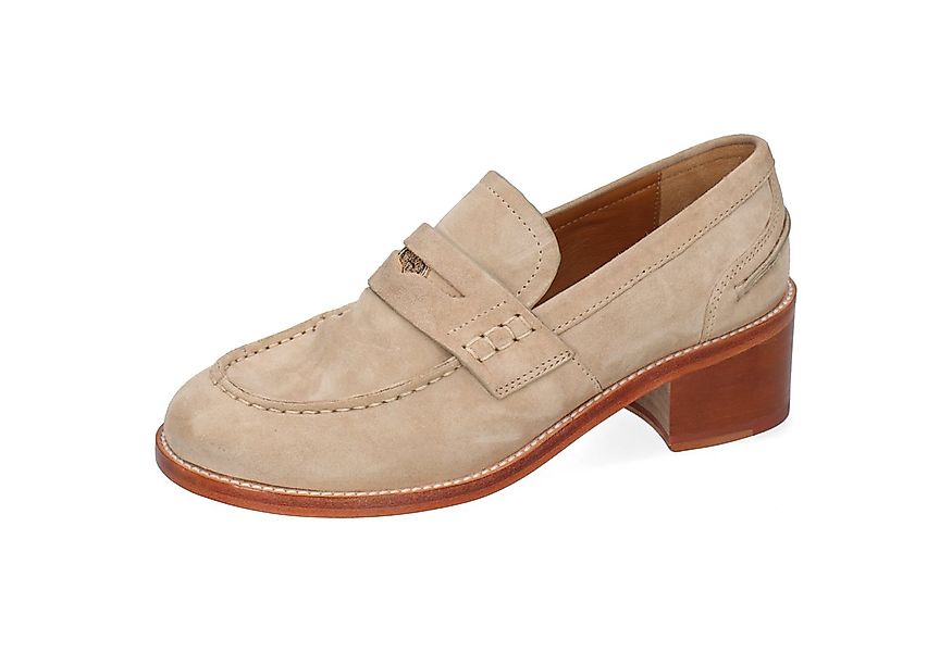 Melvin & Hamilton Imke 1 Leder-Loafers für Damen Loafer Block-Absatz, Echte günstig online kaufen