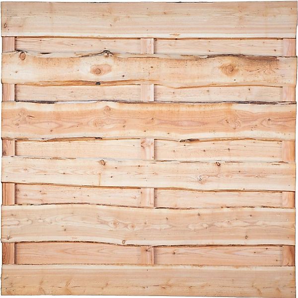 T &J Sichtschutzzaun Lolland Lärche 180 x 180 cm günstig online kaufen