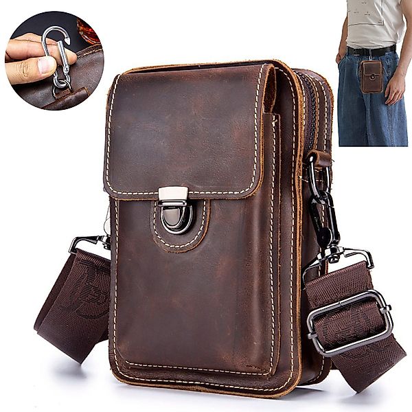 REDOM Umhängetasche Henkeltasche Tragetasche Aktentasche Tasche Vintage (Ku günstig online kaufen