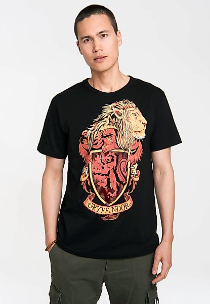 LOGOSHIRT T-Shirt "Harry Potter - Gryffindor Logo" mit Harry Potter-Print günstig online kaufen