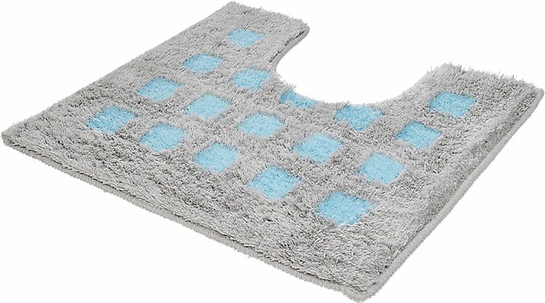 Kleine Wolke Badematte "Boxes" Höhe 20 mm rutschhemmend beschichtet fußbode günstig online kaufen