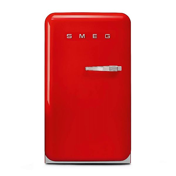 Smeg - FAB10 Kühlschrank mit Gefrierfach - rot/lackiert/Türnanschlag links/ günstig online kaufen