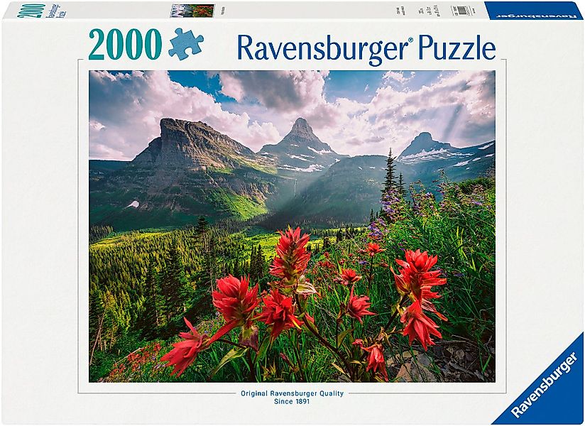 Ravensburger Puzzle Pristine Mountains, 2000 Puzzleteile, günstig online kaufen