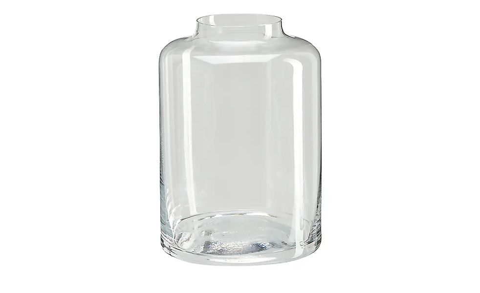 HOME STORY Vase ¦ transparent/klar ¦ Glas ¦ Maße (cm): H: 18  Ø: 12.5 Acces günstig online kaufen