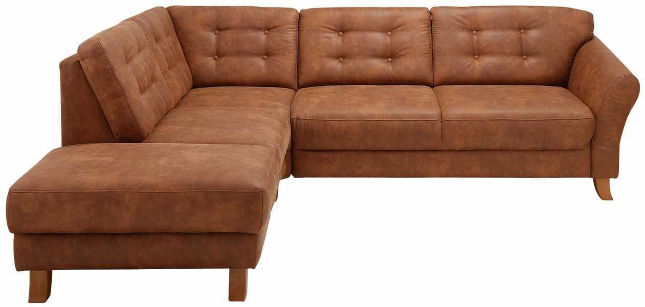 Home affaire Ecksofa "Trondheim L-Form" mit Federkern günstig online kaufen