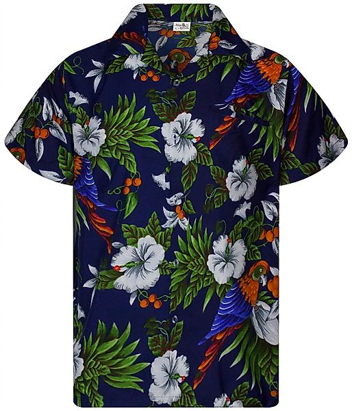 King Kameha Hawaiihemd Cherry Parrot Funky günstig online kaufen