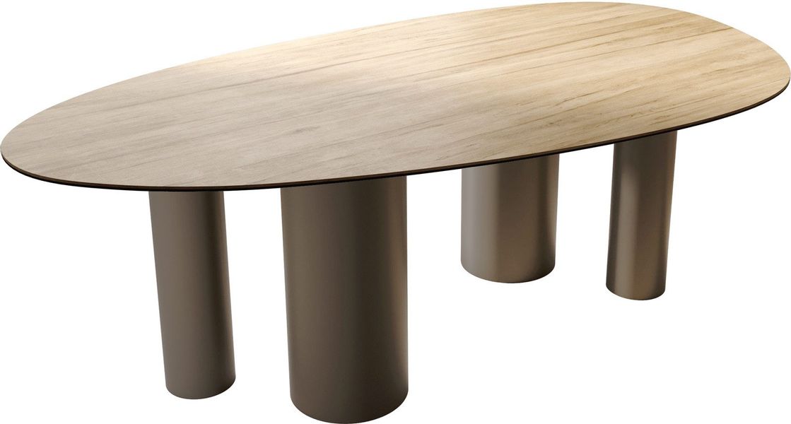 DELIFE Esstisch Edge, Oval Keramik Laminam® günstig online kaufen