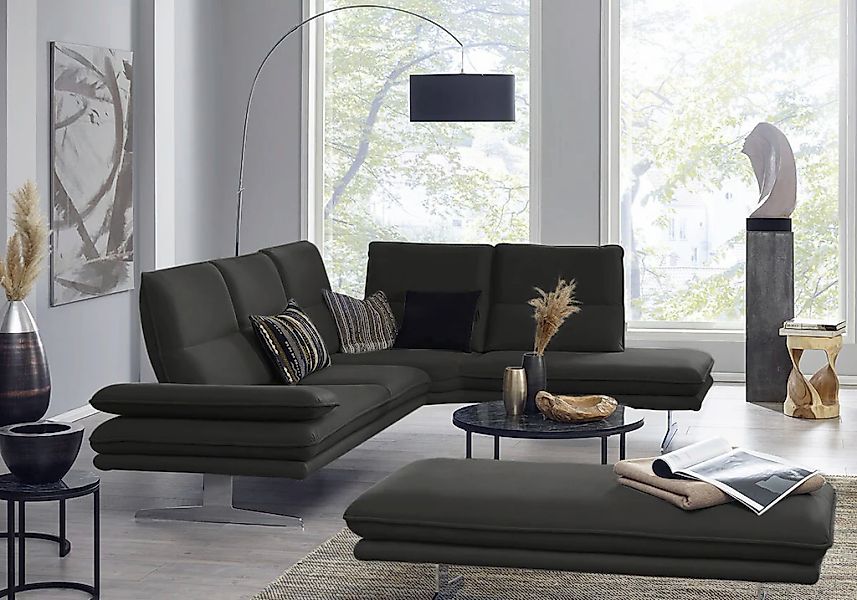 W.SCHILLIG Ecksofa »broadway, Designsofa, mit tollem Sitzkomfort, L-Form«, günstig online kaufen