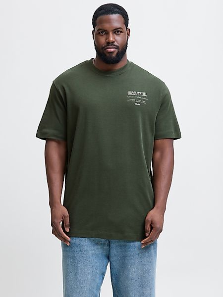 Jack & Jones PlusSize T-Shirt "JJEURBAN EDGE STUDIO TEE SS SN PLS" mit Logo günstig online kaufen
